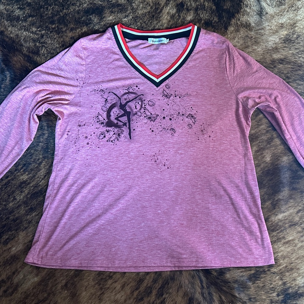 Dave Matthews Fire Dancer Long Sleeve Top with Graphic Design